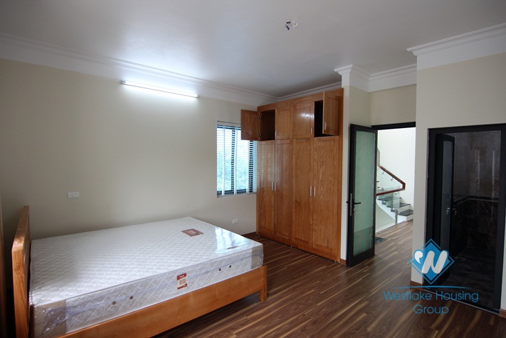 A spacious house with lake view is nearing complete for rent in Tay Ho, Hanoi